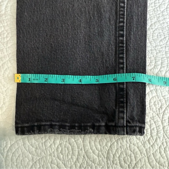 Abercrombie & Fitch High Rise Jeans - Dark Gray - Picture 6 of 9